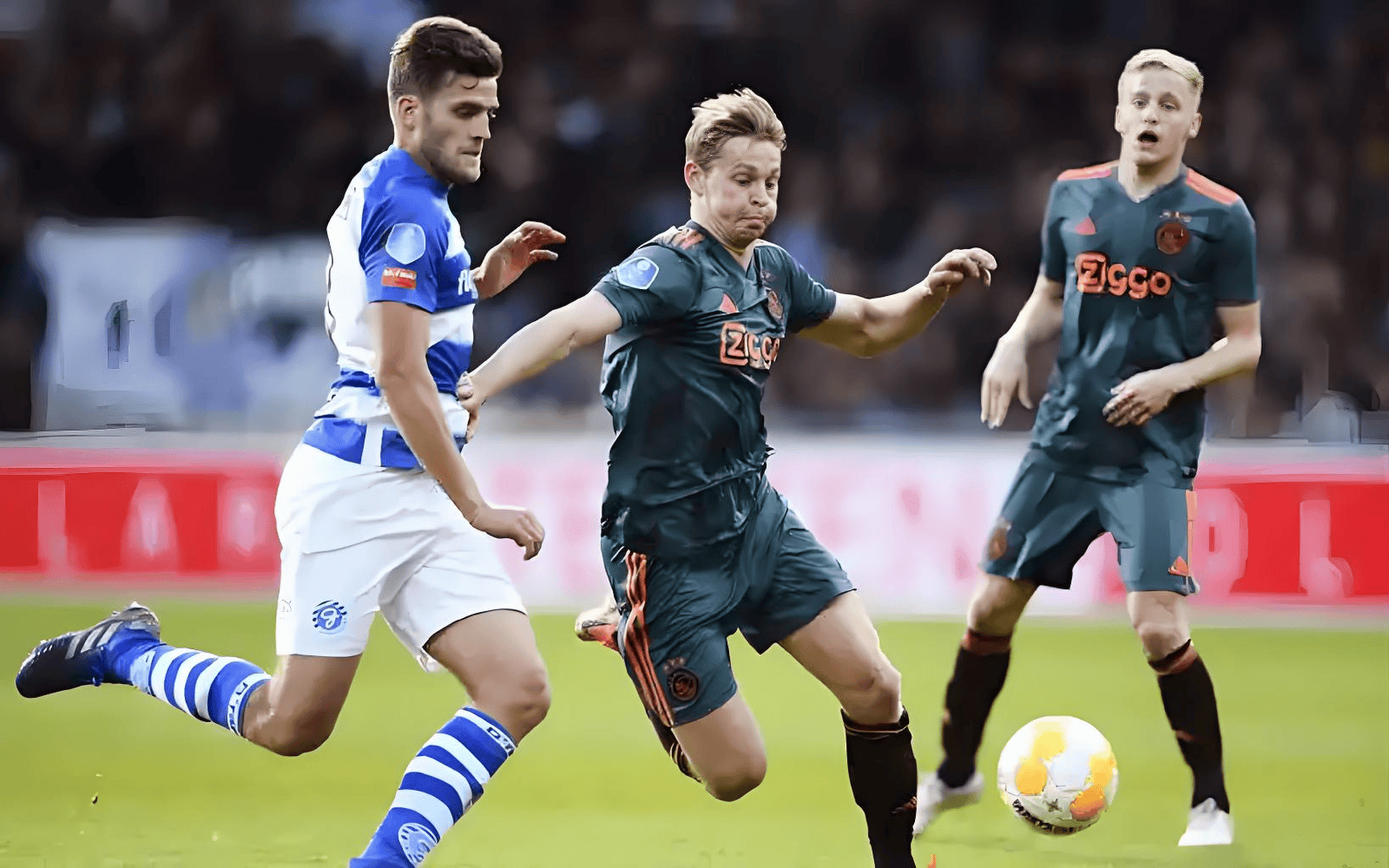 定位球上的 定位球上的